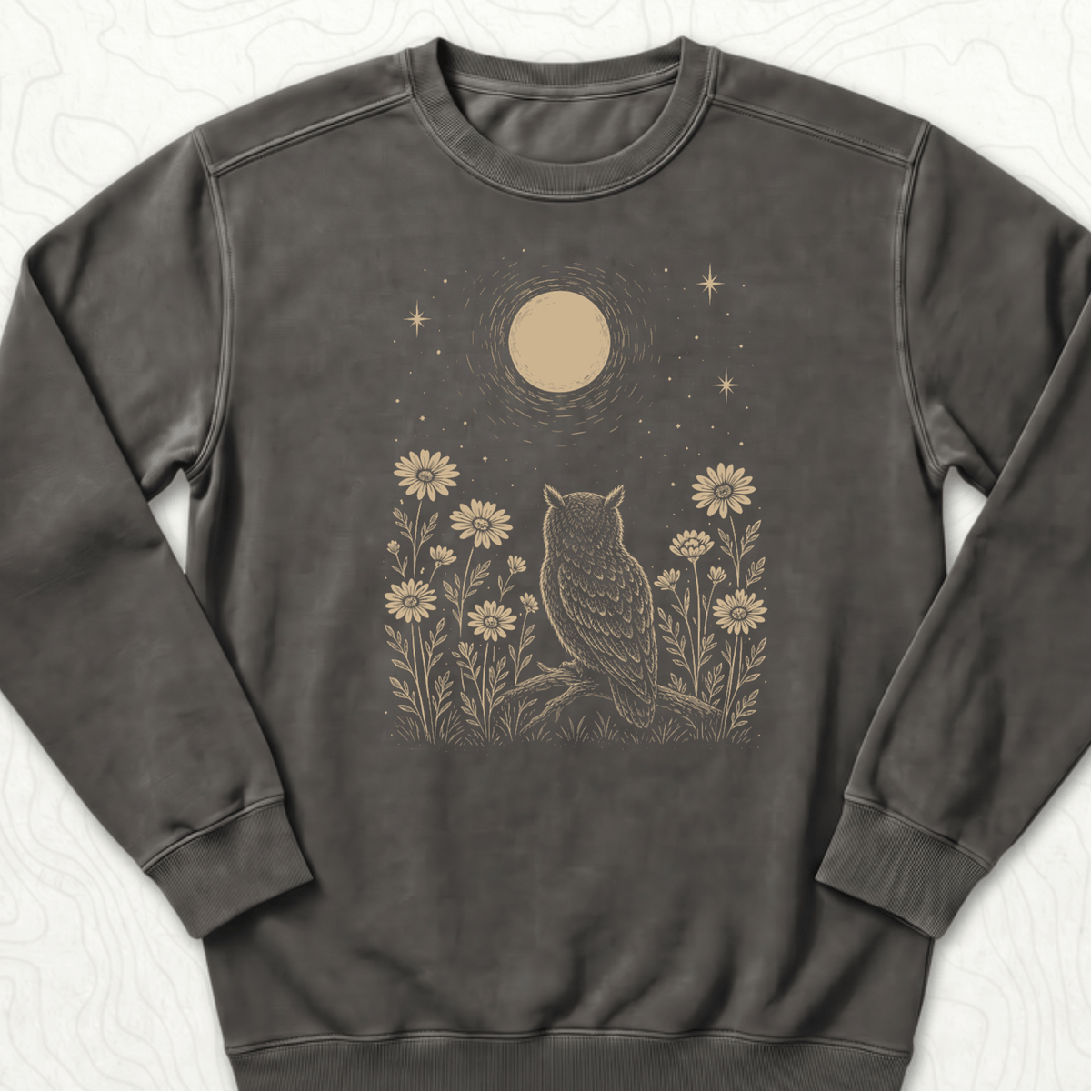 Moonlit Owl Sweatshirt