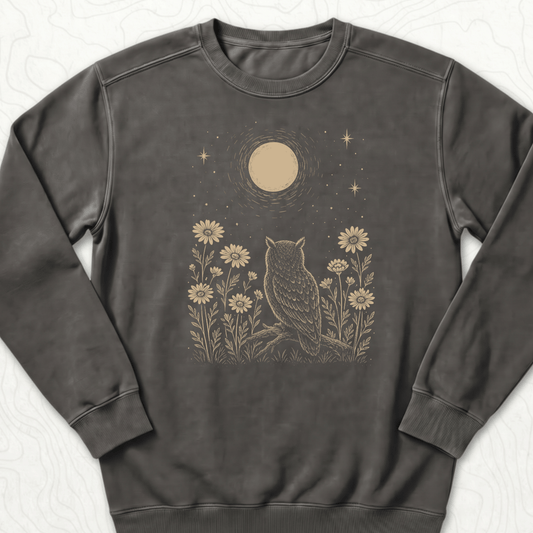 Moonlit Owl Sweatshirt