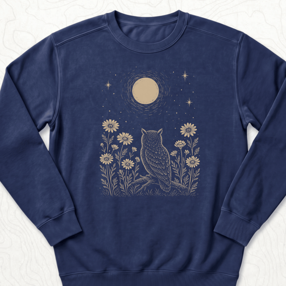 Moonlit Owl Sweatshirt