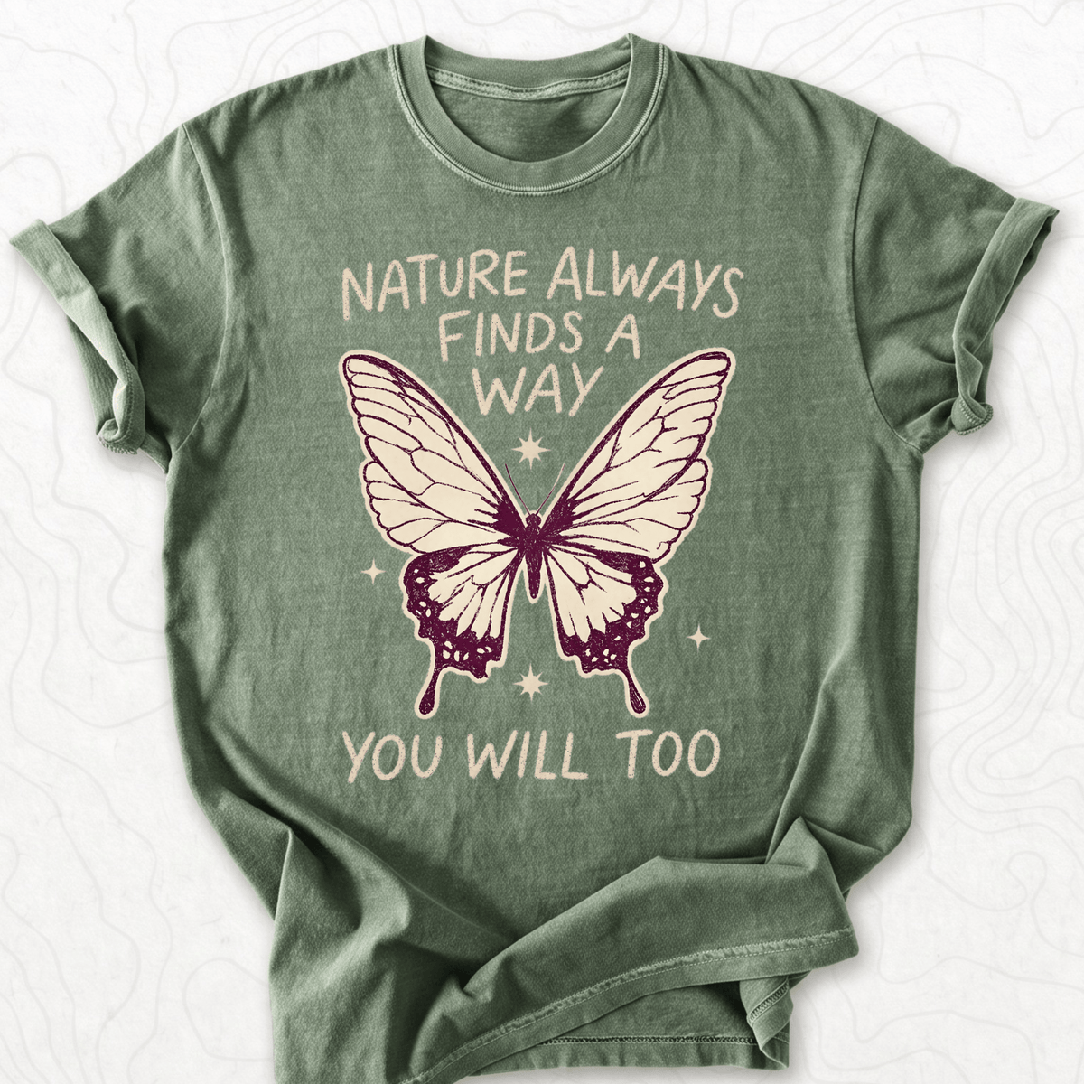Nature Finds Way T-shirt