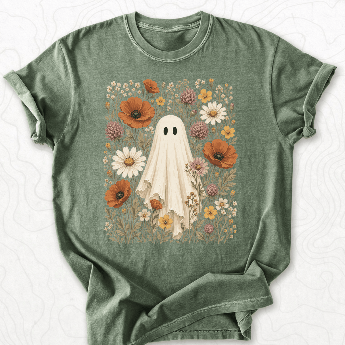 Floral Ghost T-shirt