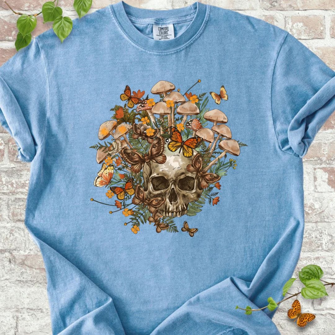 Mushroom and Skull T-Shirt