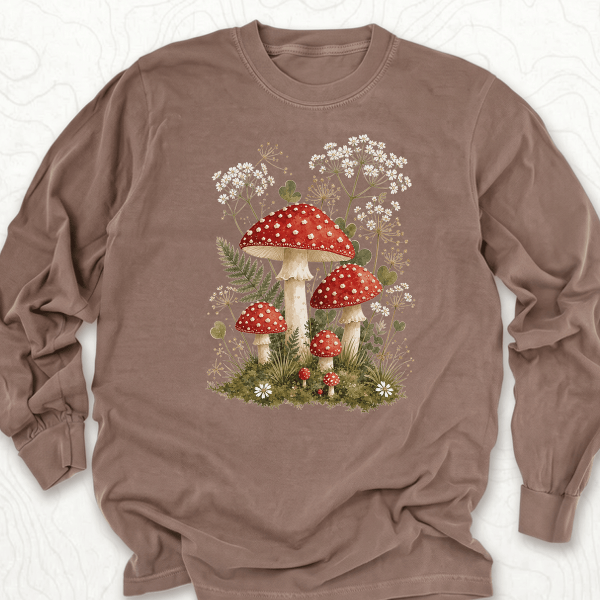Mushroom Garden LS T-shirt