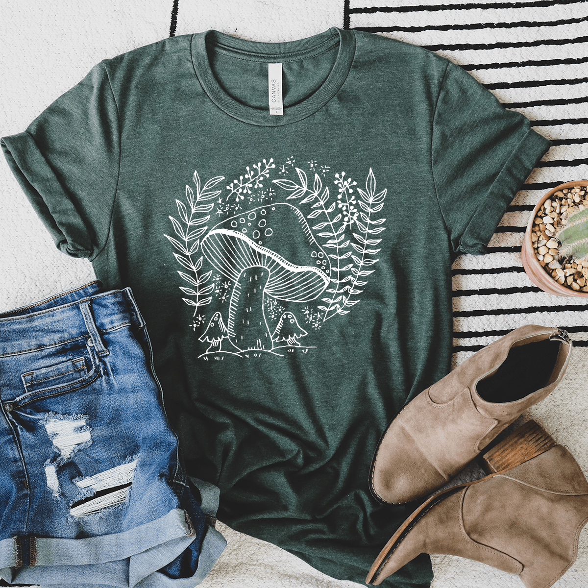 Mushroom Unisex Tee
