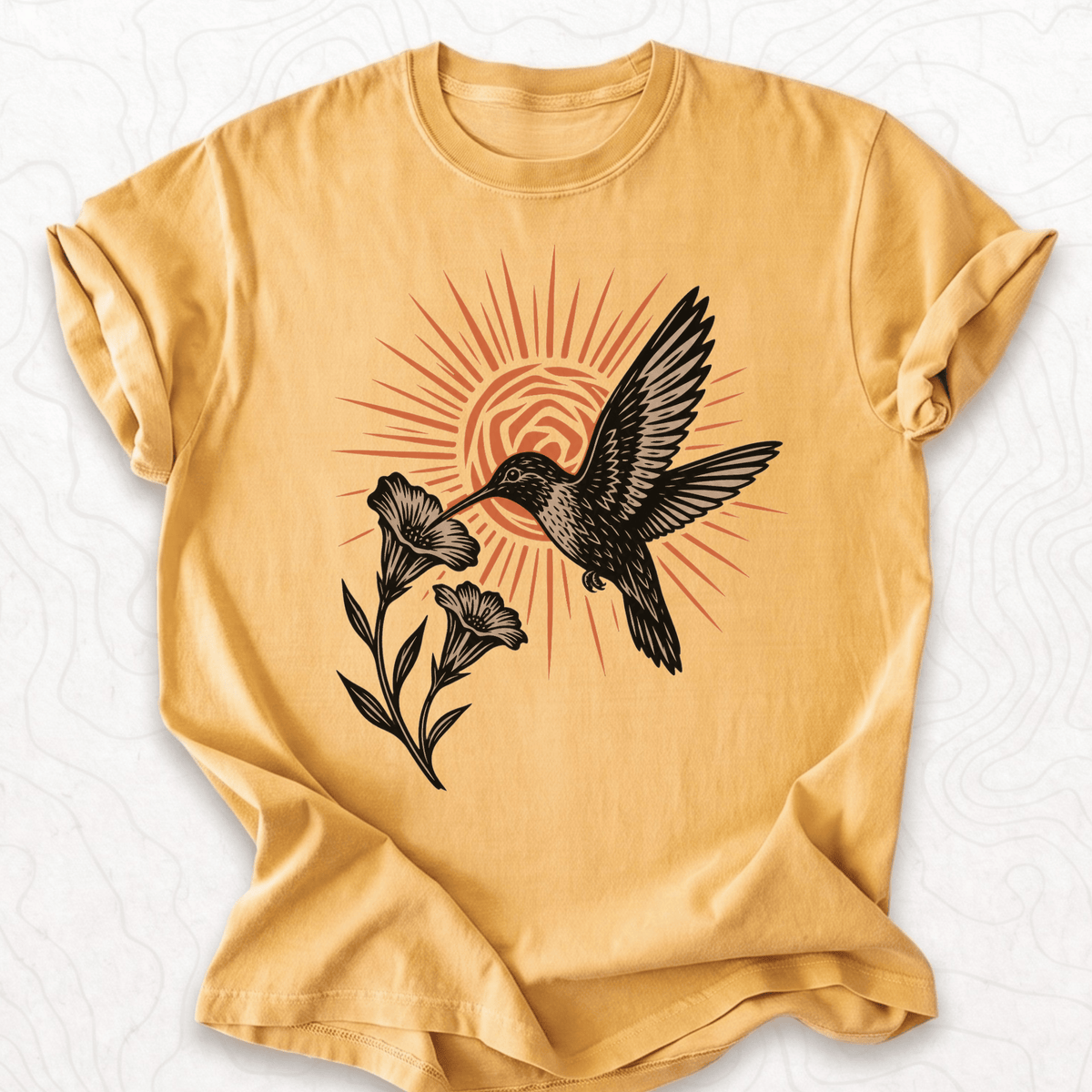 Hummingbird Bloom T-shirt
