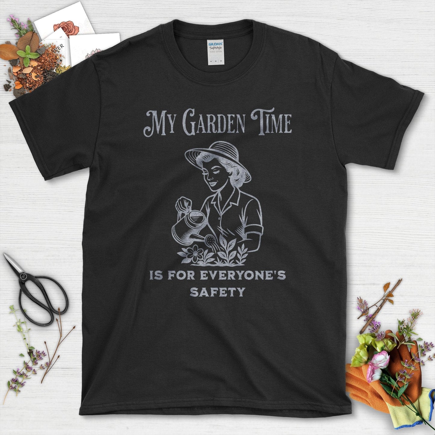 My Garden Time For Safety T-Shirt