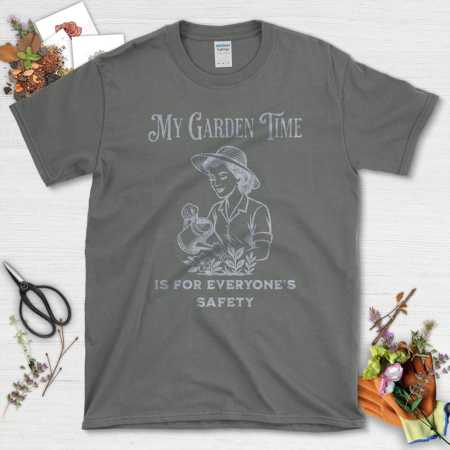 My Garden Time For Safety T-Shirt