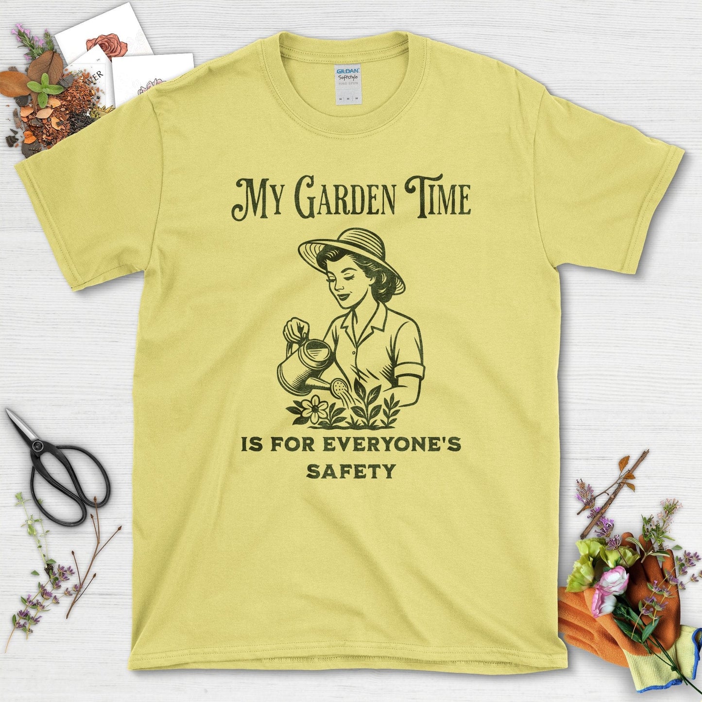 My Garden Time For Safety T-Shirt