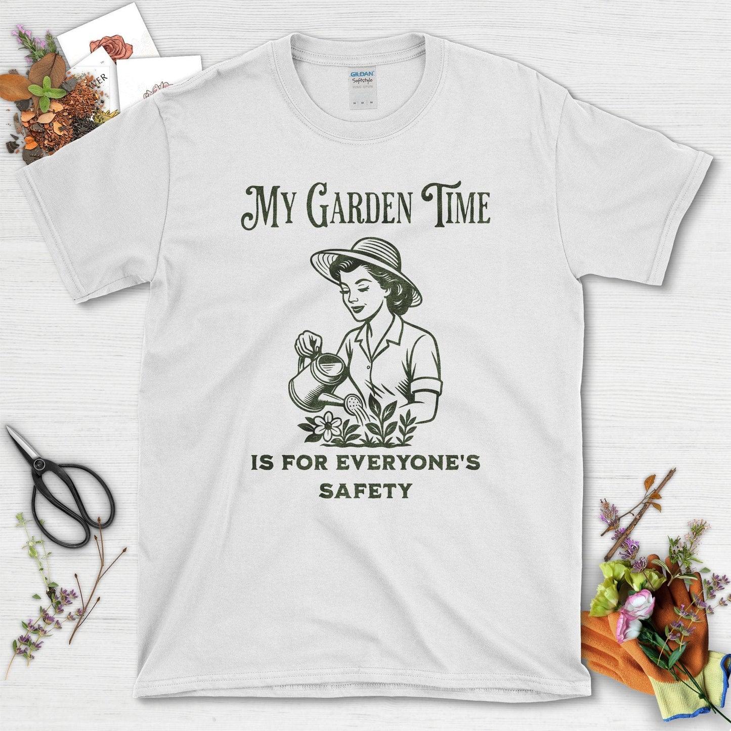 My Garden Time For Safety T-Shirt