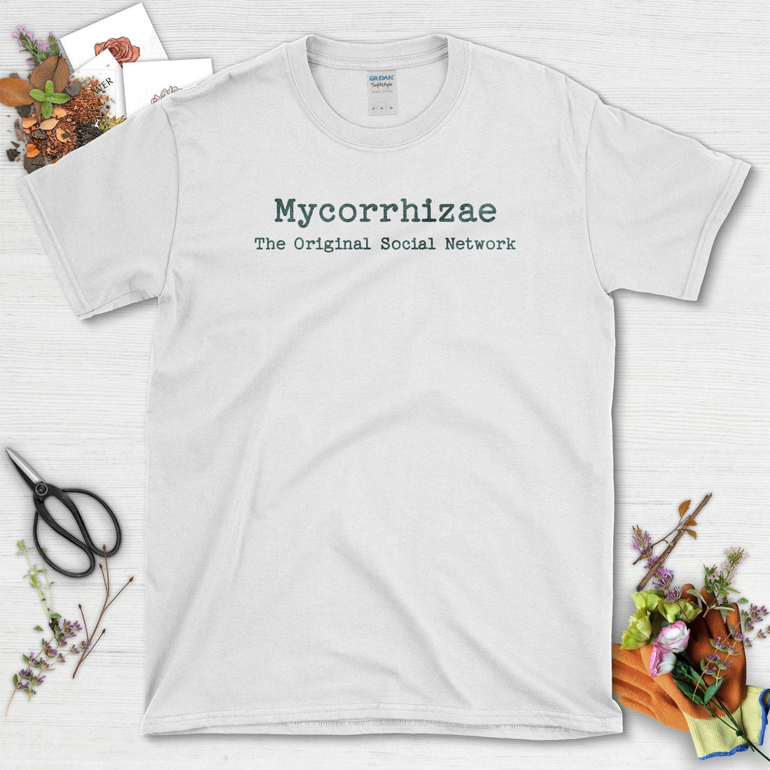 Mycorrhizae Original Social Network T-Shirt