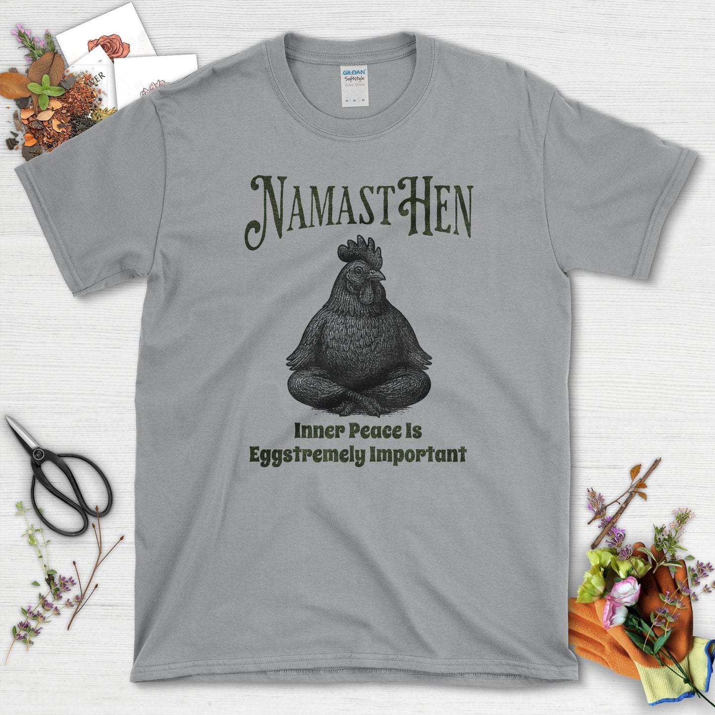 NamastHen Inner Peace T-Shirt