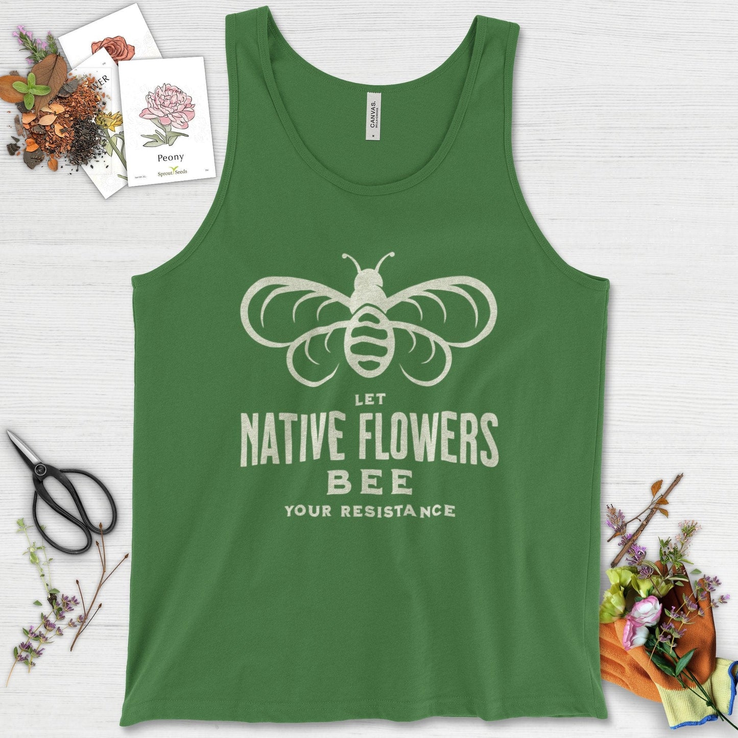 Native Flowers Your Resistance Tank Top