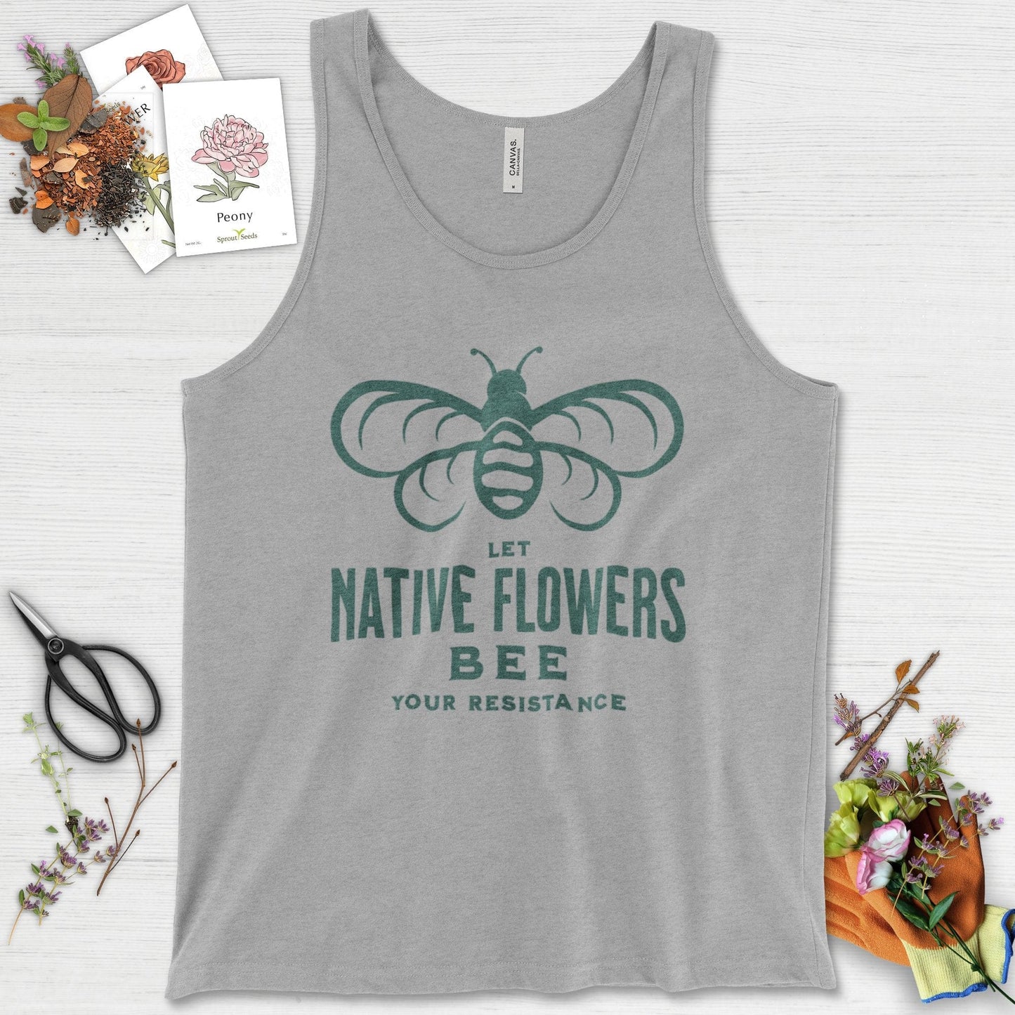 Native Flowers Your Resistance Tank Top