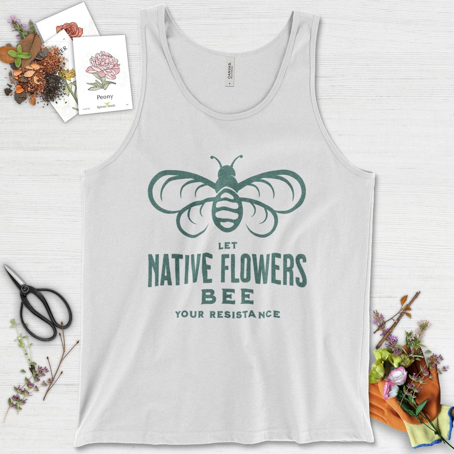 Native Flowers Your Resistance Tank Top