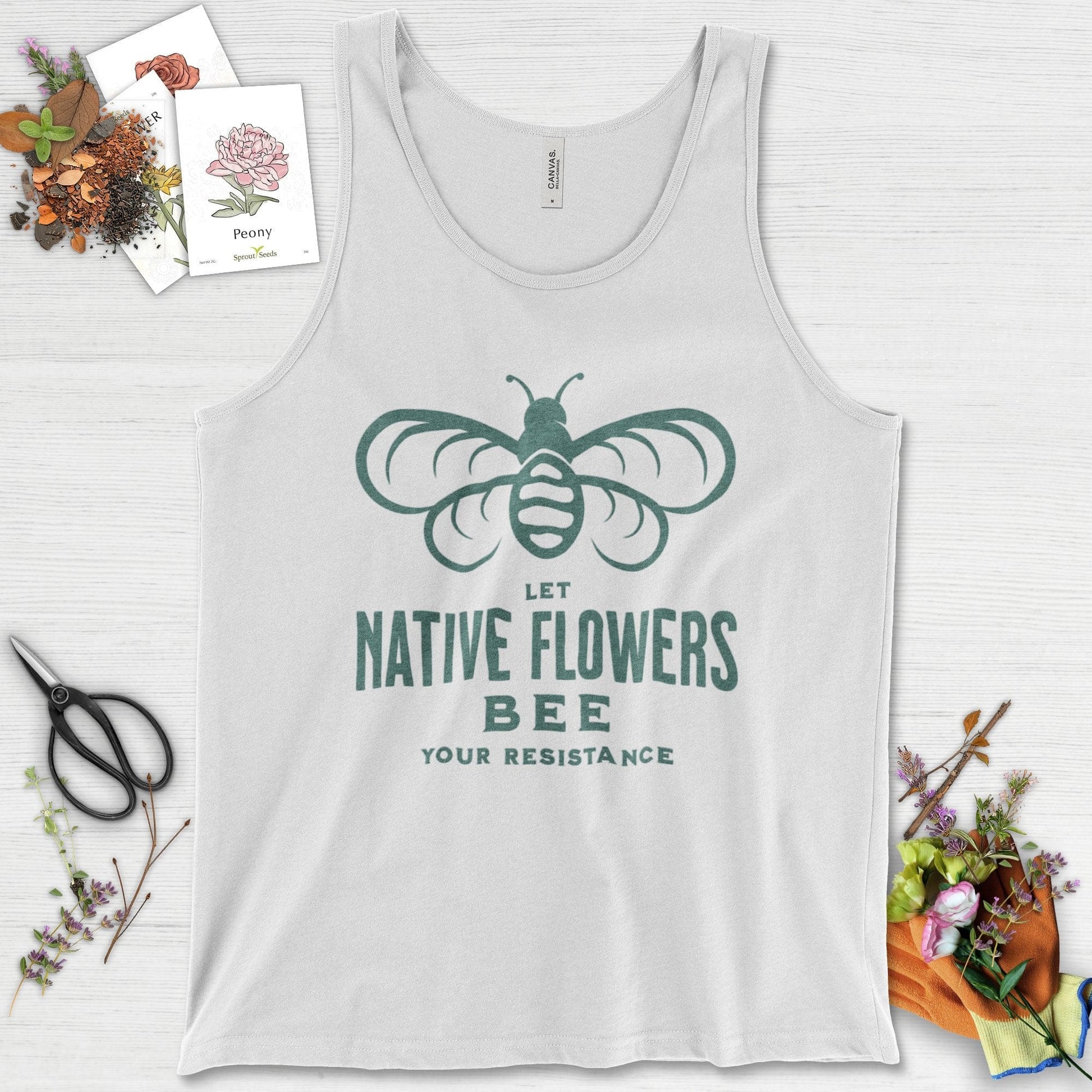 Native Flowers Your Resistance Tank Top