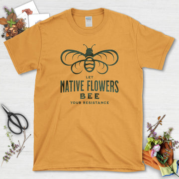 Native Flowers Your Resistance Youth T-Shirt