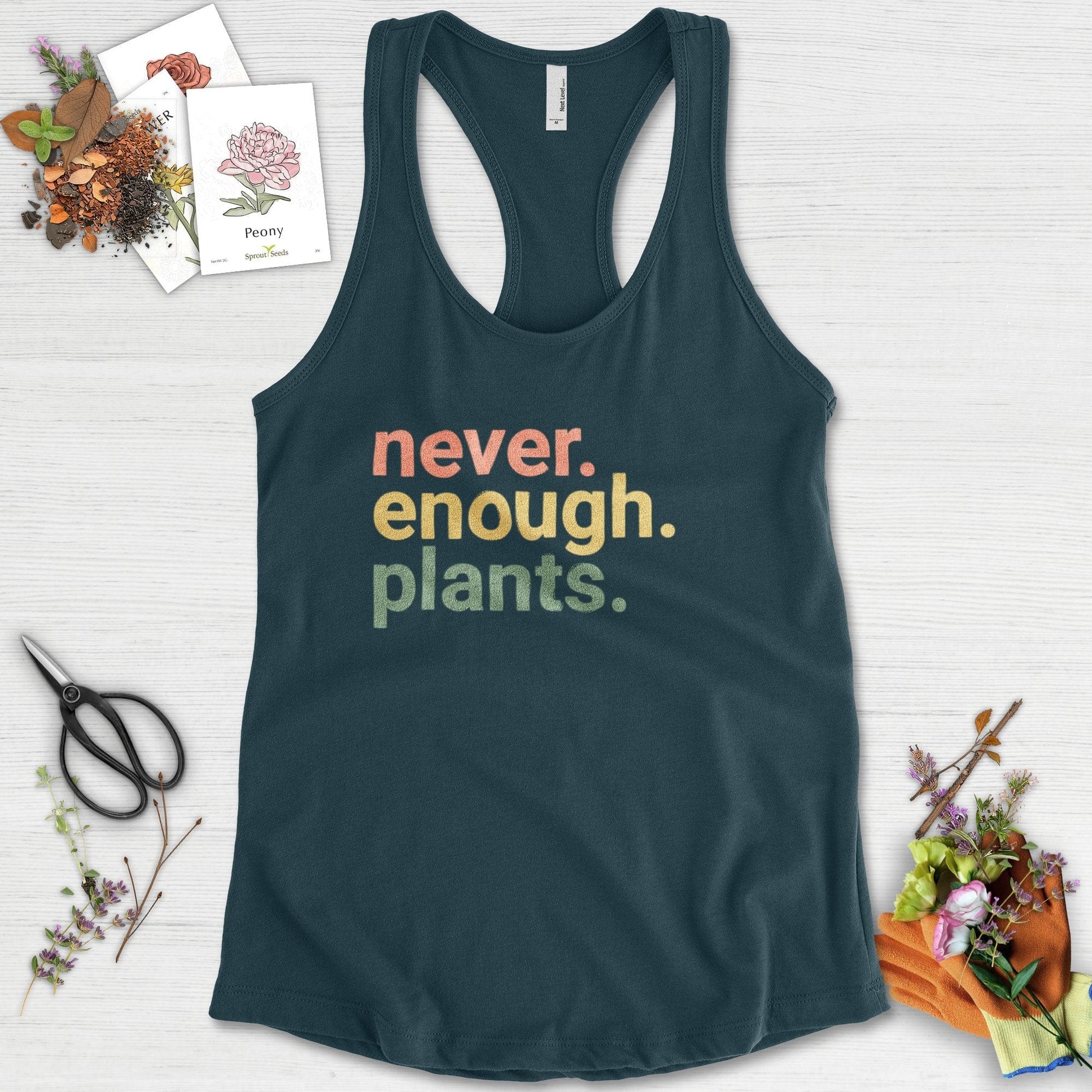 Never Enough Plants Racerback