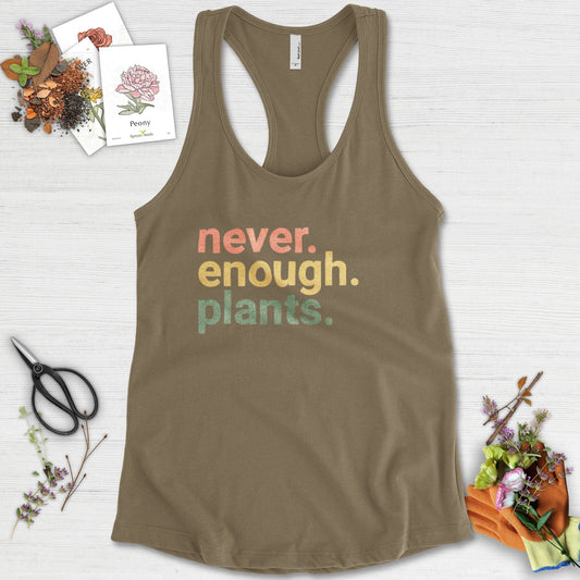 Never Enough Plants Racerback