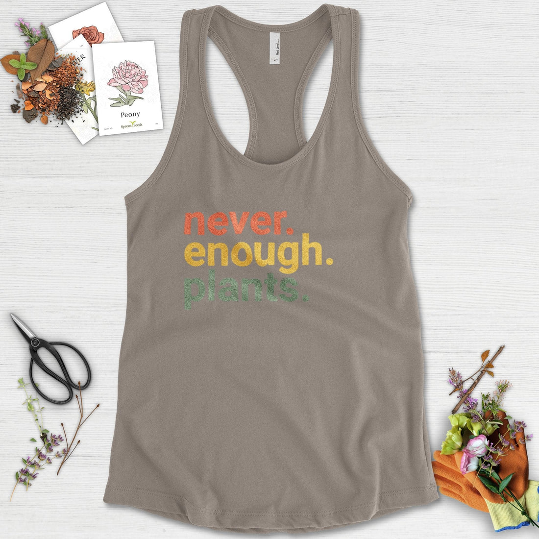 Never Enough Plants Racerback