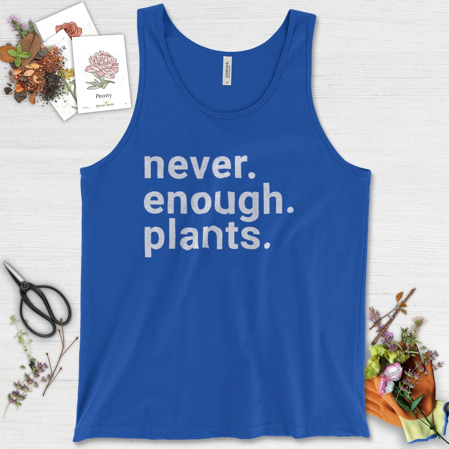 Never Enough Plants Tank Top