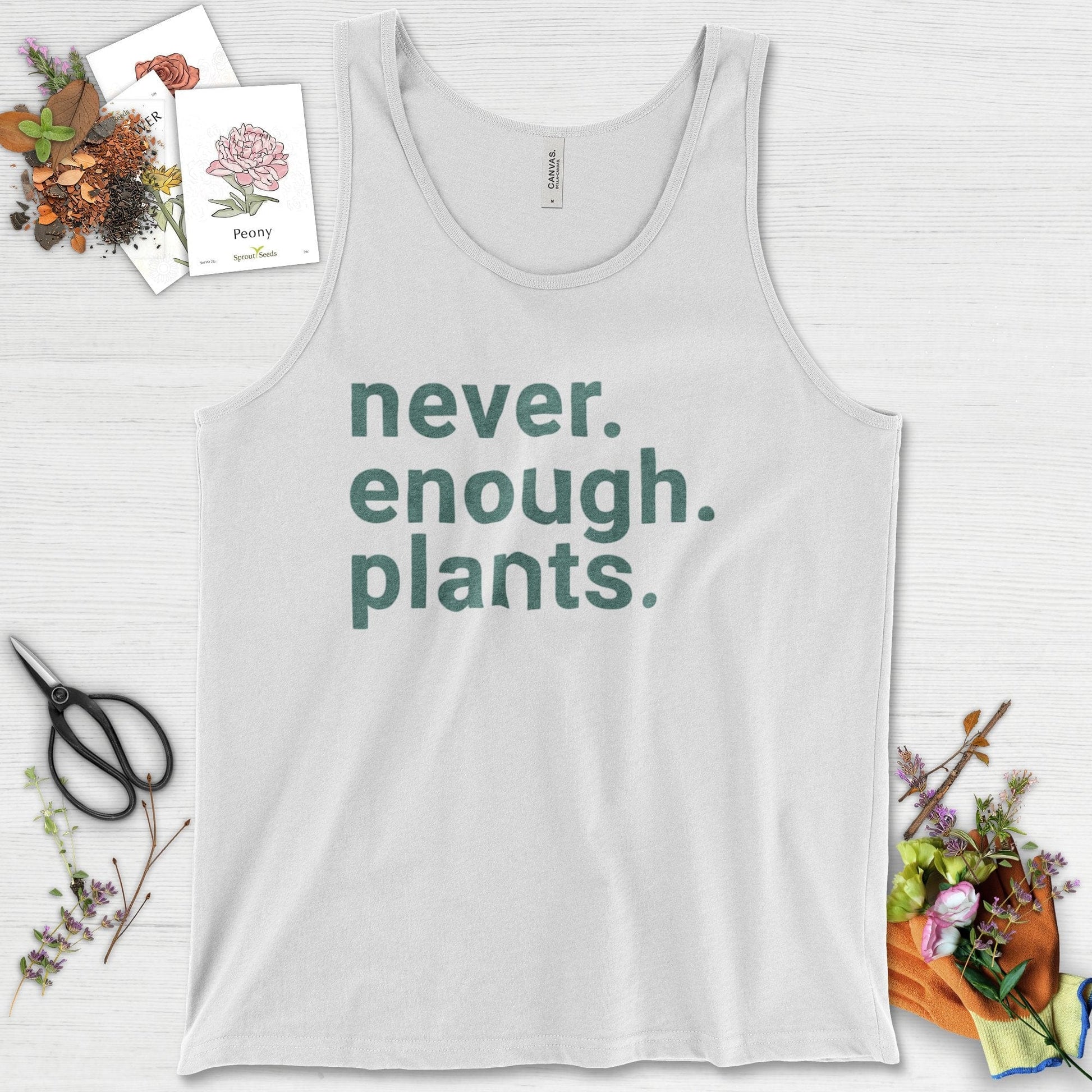Never Enough Plants Tank Top