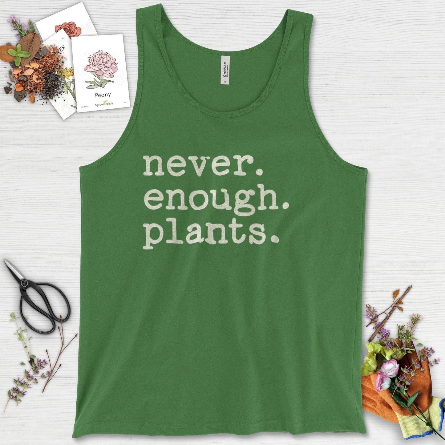 Never Enough Plants Tank Top
