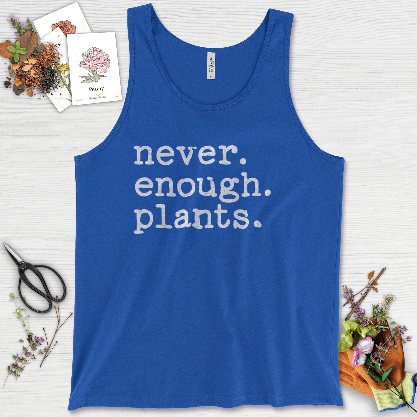 Never Enough Plants Tank Top