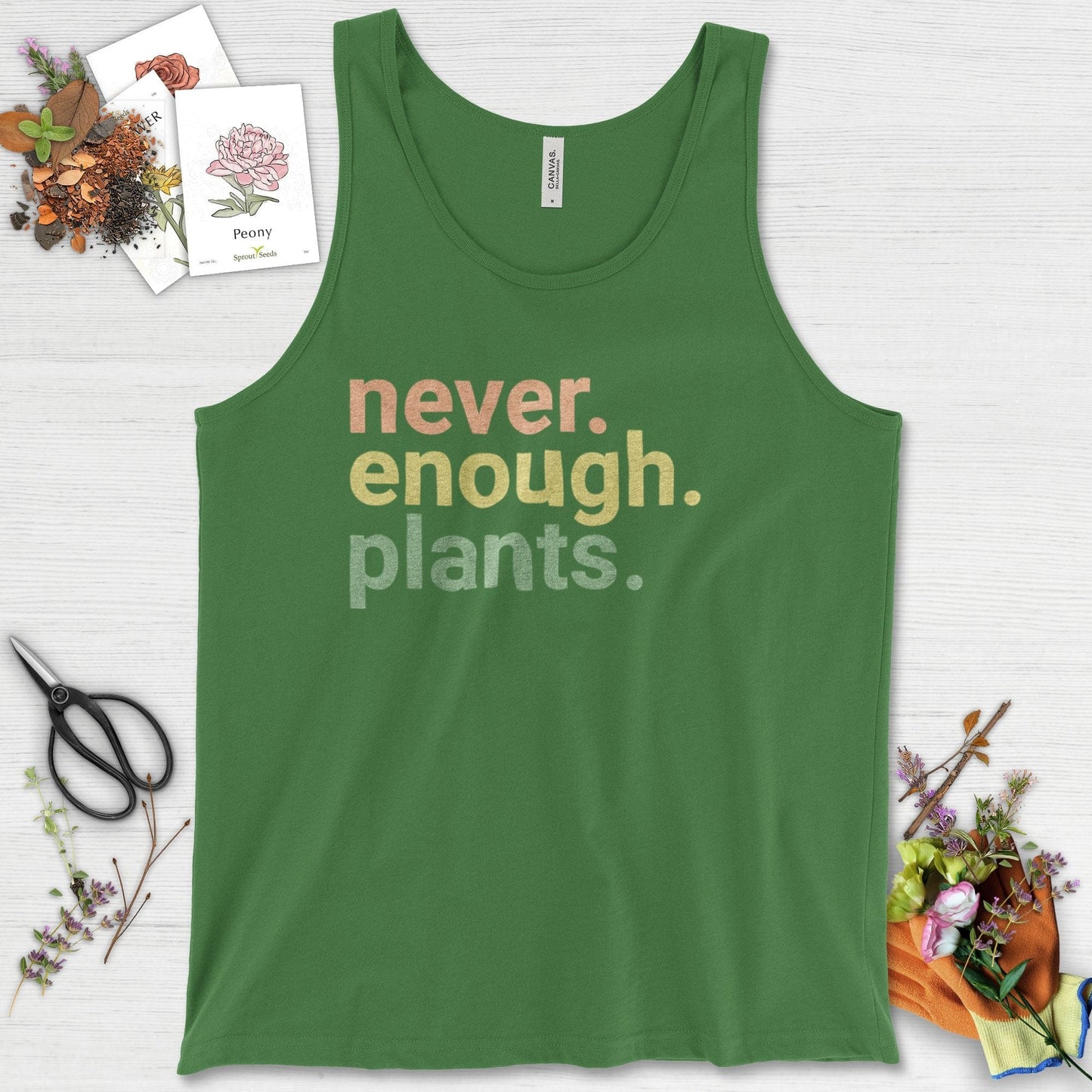 Never Enough Plants Tank Top