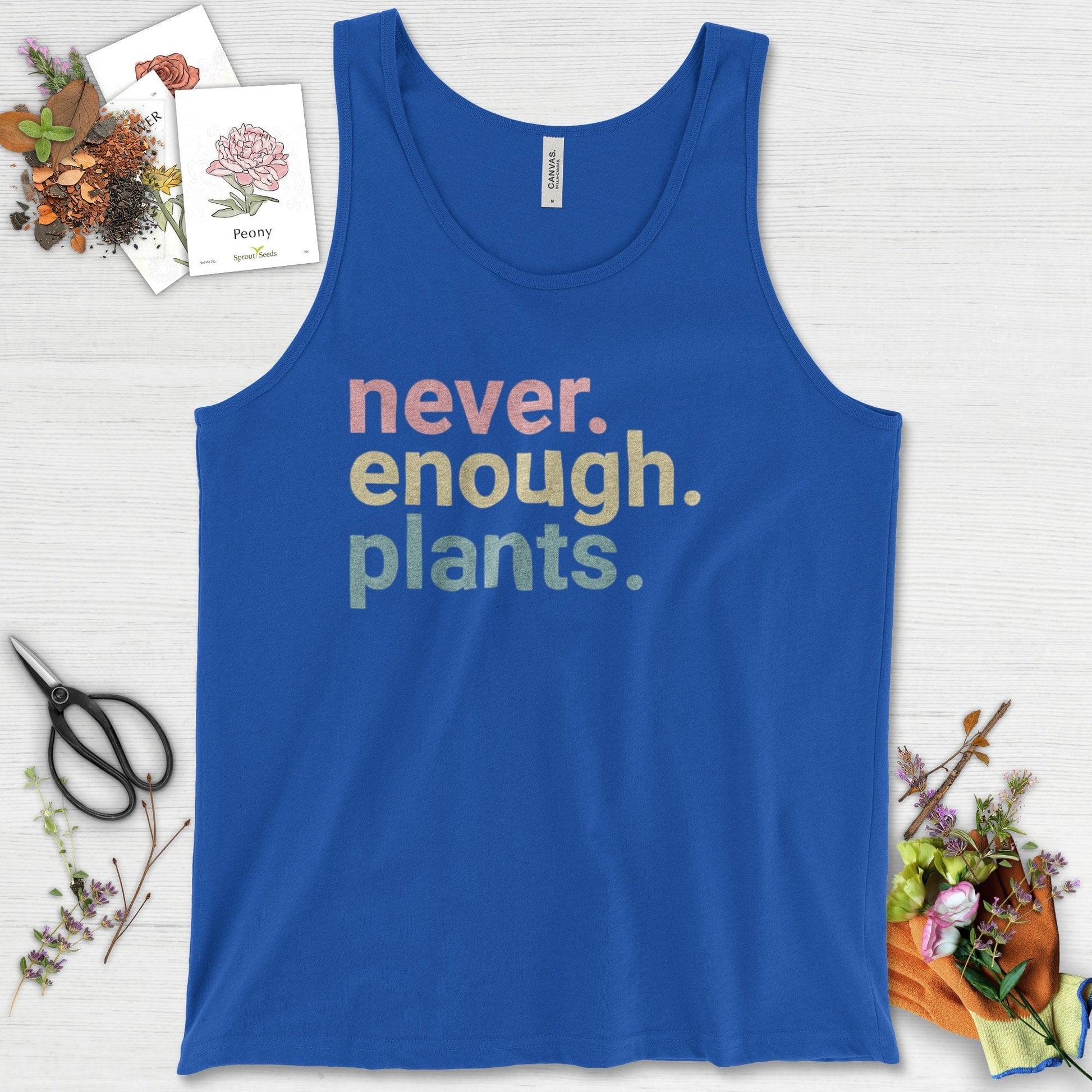 Never Enough Plants Tank Top