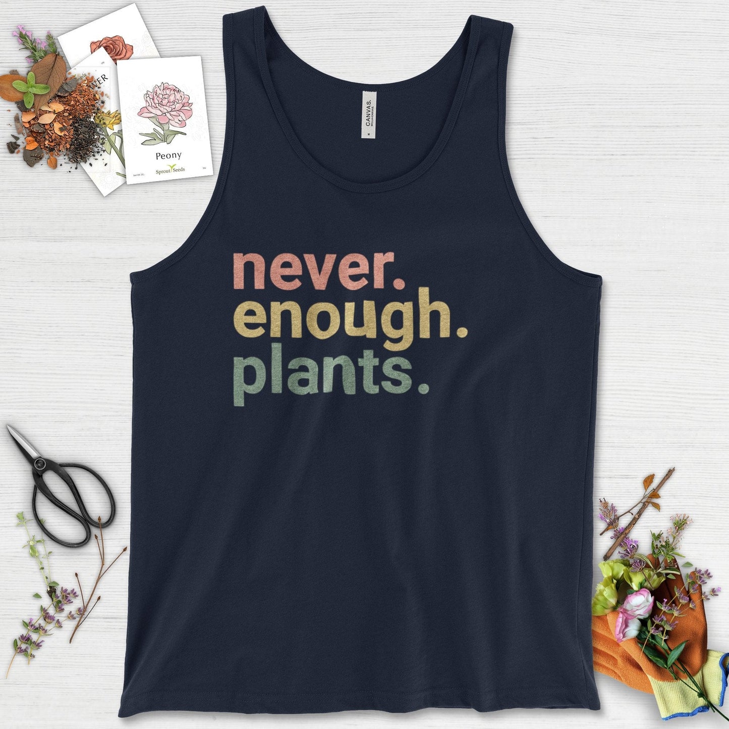 Never Enough Plants Tank Top