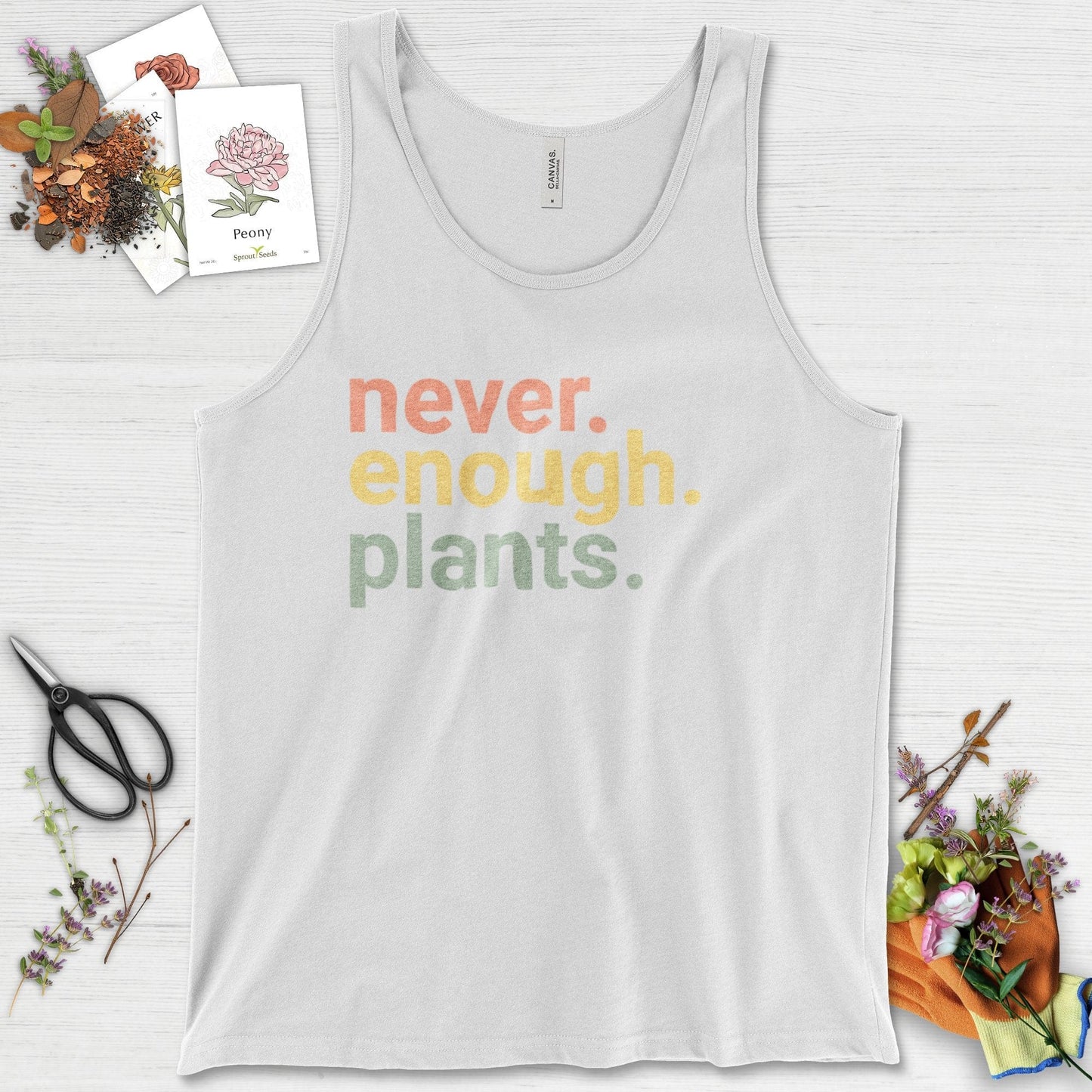 Never Enough Plants Tank Top