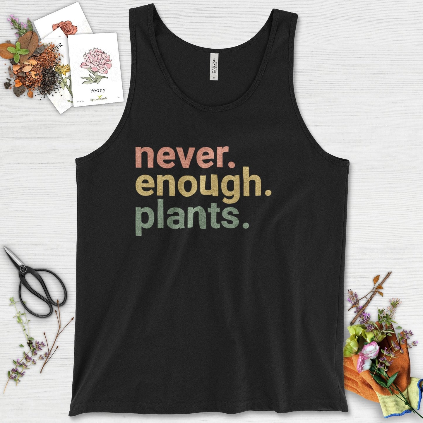Never Enough Plants Tank Top
