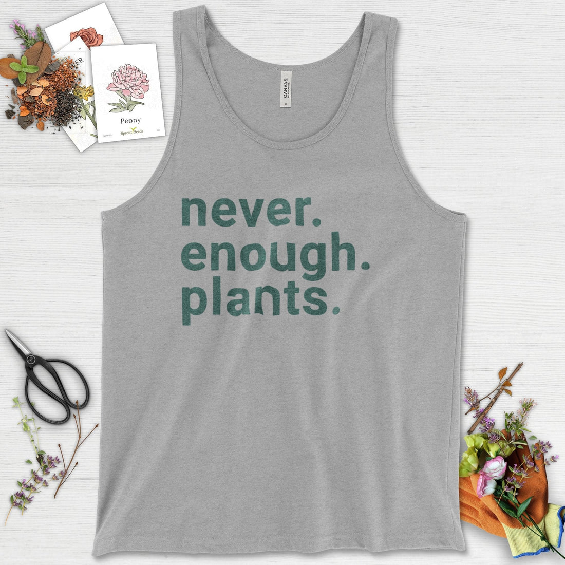 Never Enough Plants Tank Top