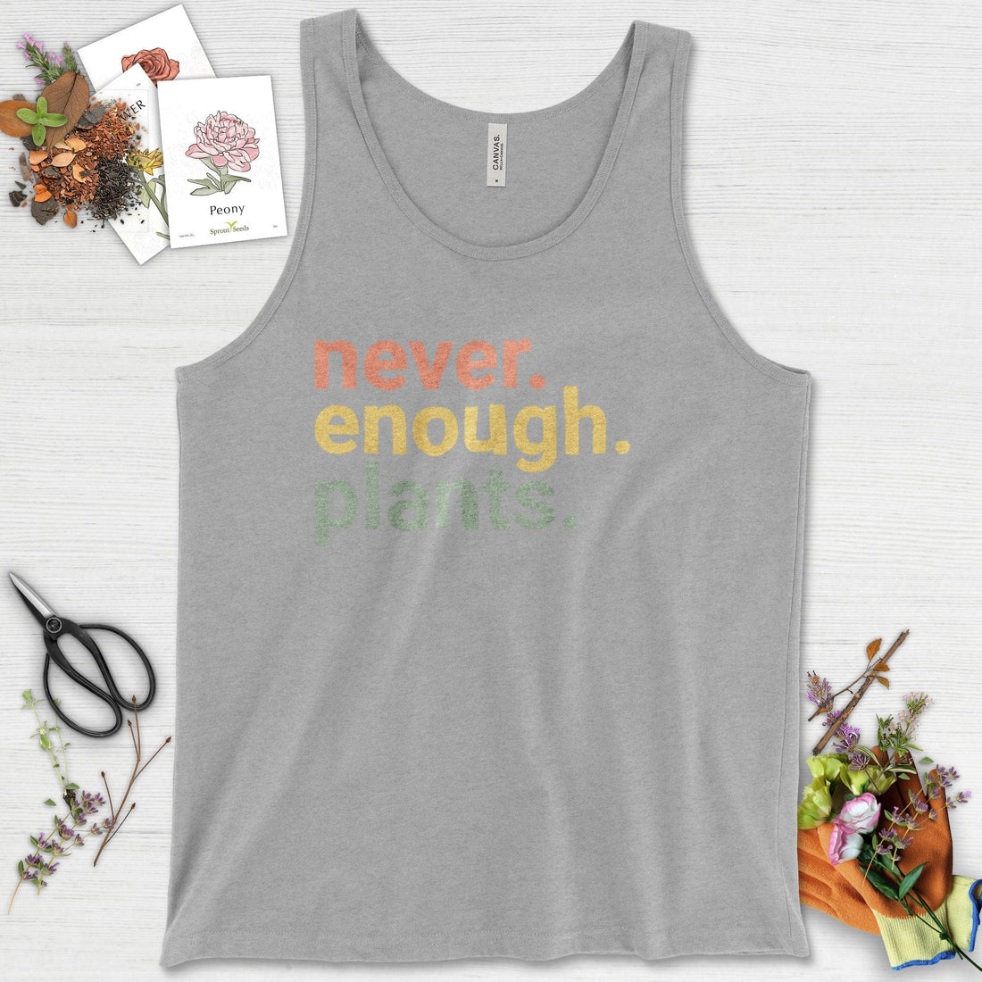 Never Enough Plants Tank Top