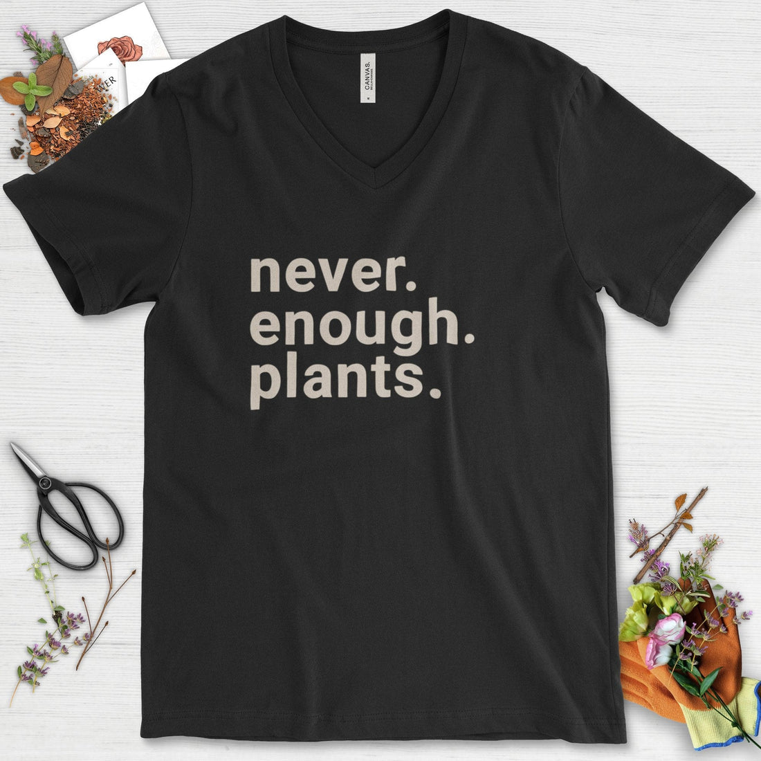 Never Enough Plants V-Neck