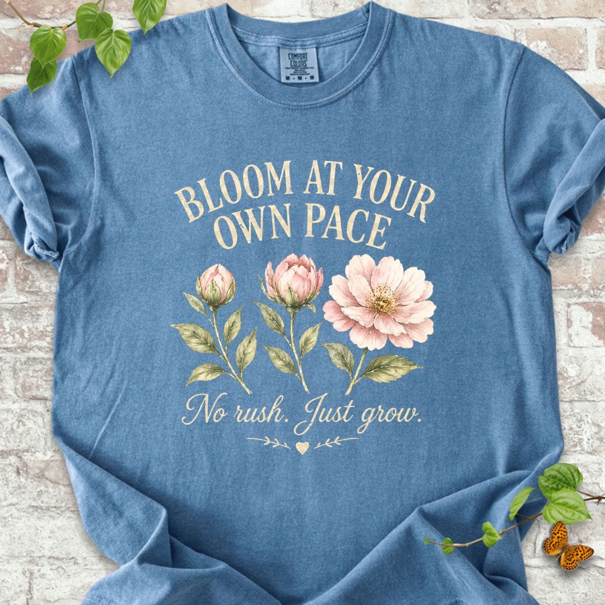 No Rush Just Grow T-Shirt