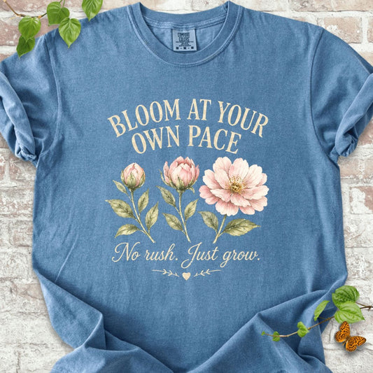 No Rush Just Grow T-Shirt