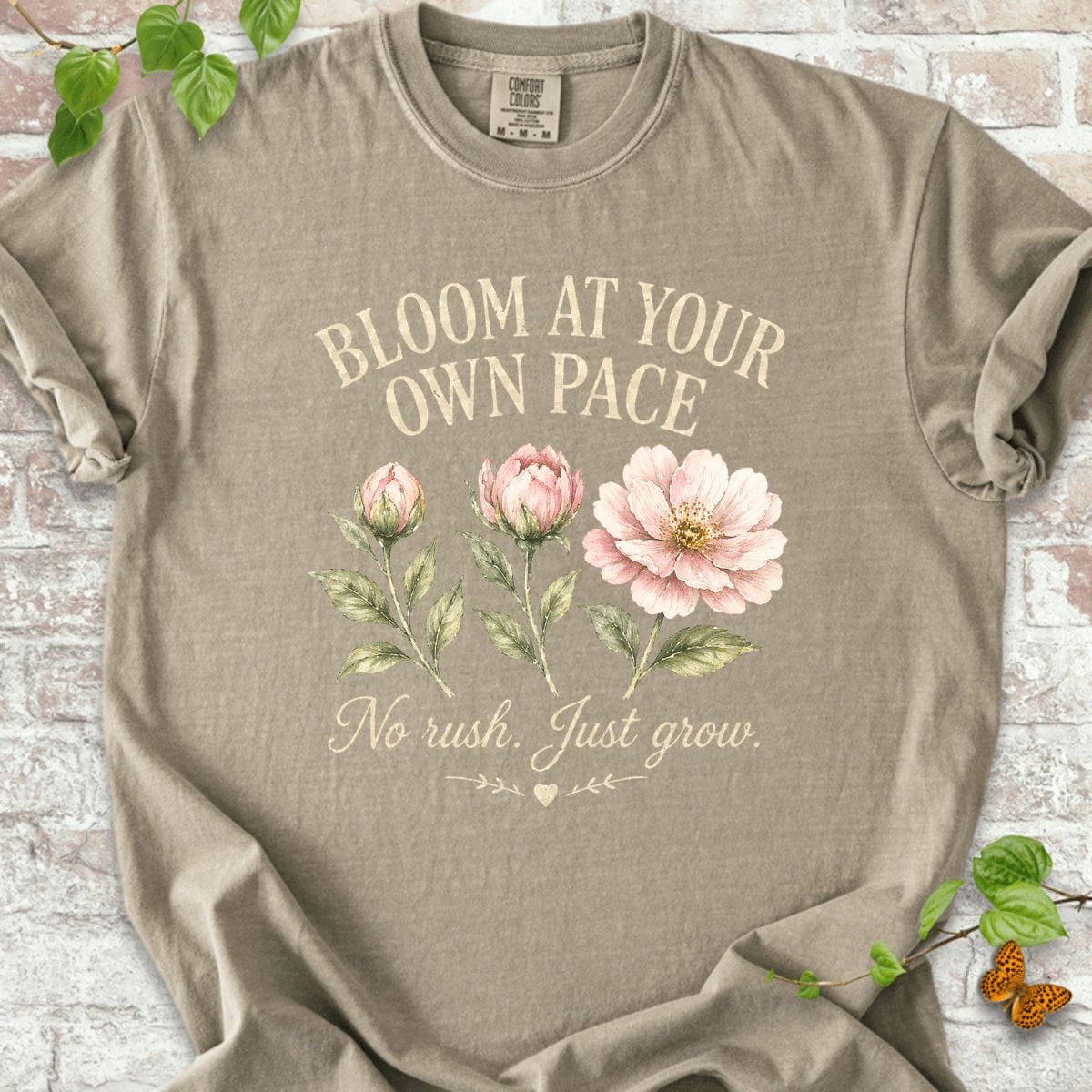 No Rush Just Grow T-Shirt