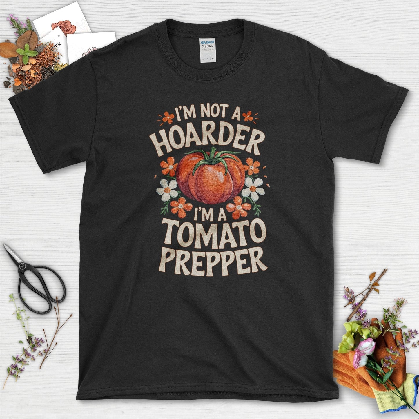 Not A Hoarder Tomato Prepper T-Shirt