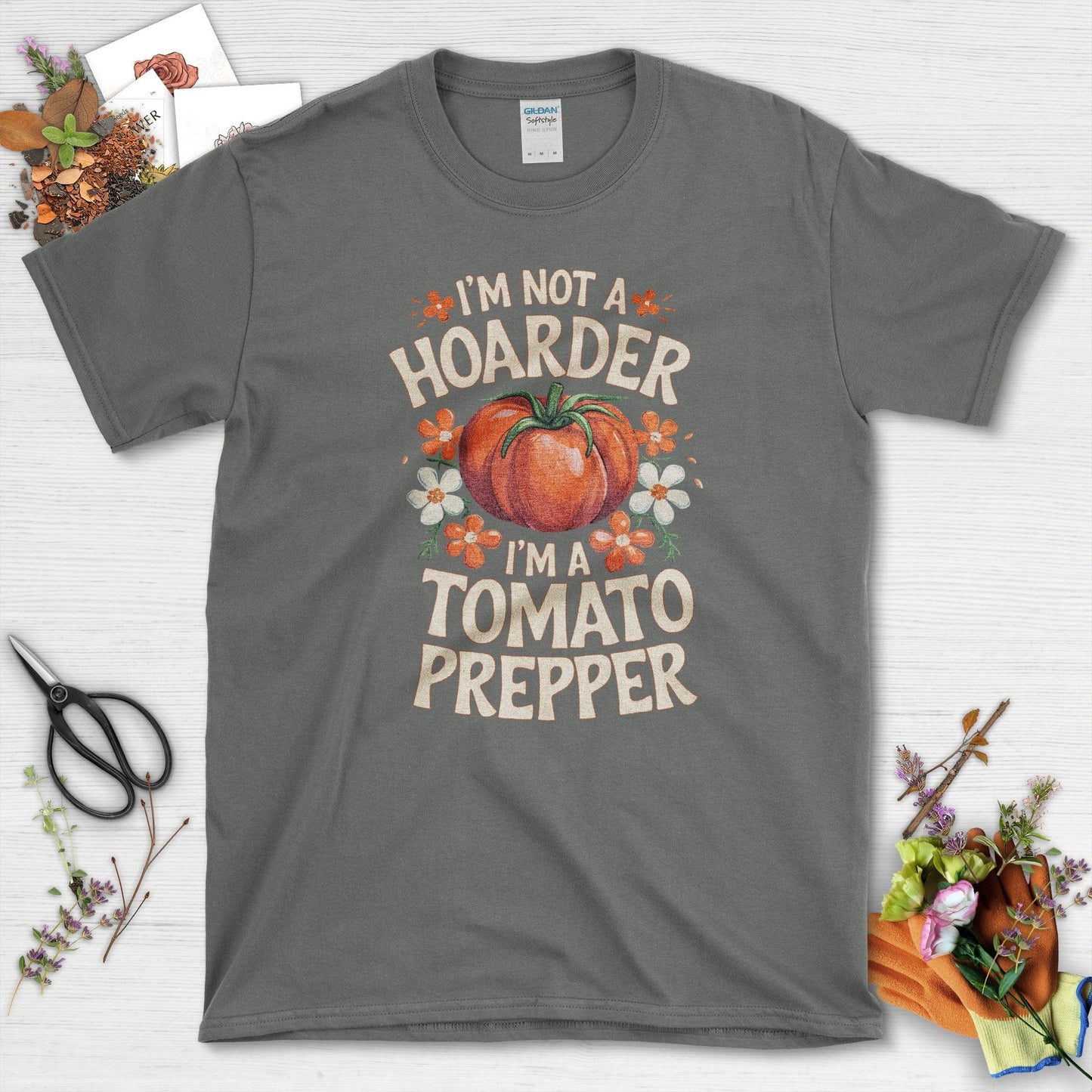 Not A Hoarder Tomato Prepper T-Shirt