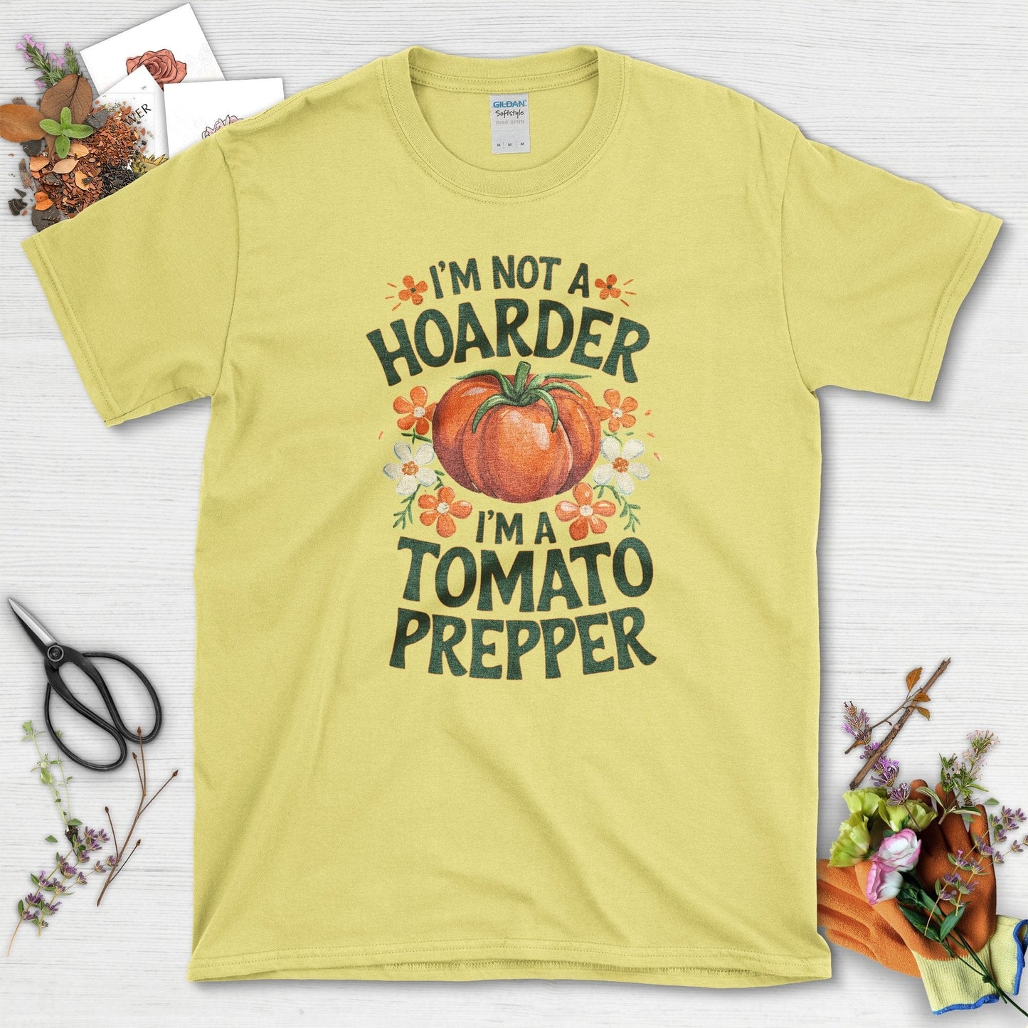 Not A Hoarder Tomato Prepper T-Shirt