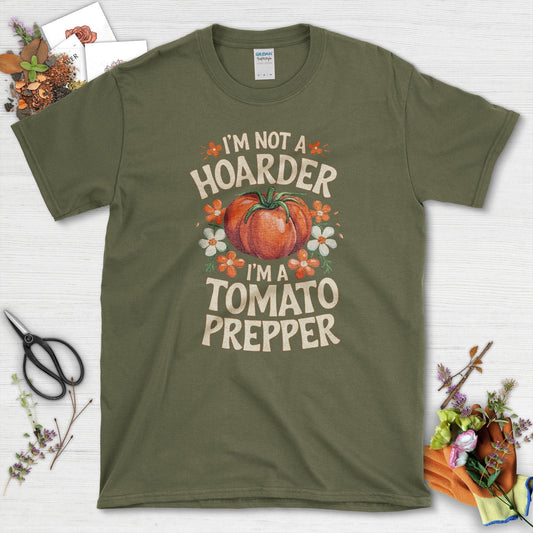 Not A Hoarder Tomato Prepper T-Shirt