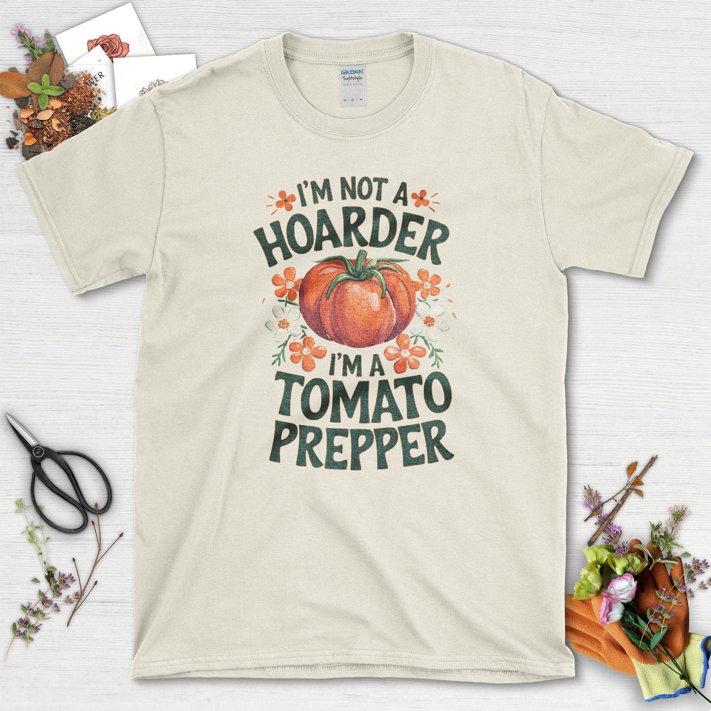 Not A Hoarder Tomato Prepper T-Shirt