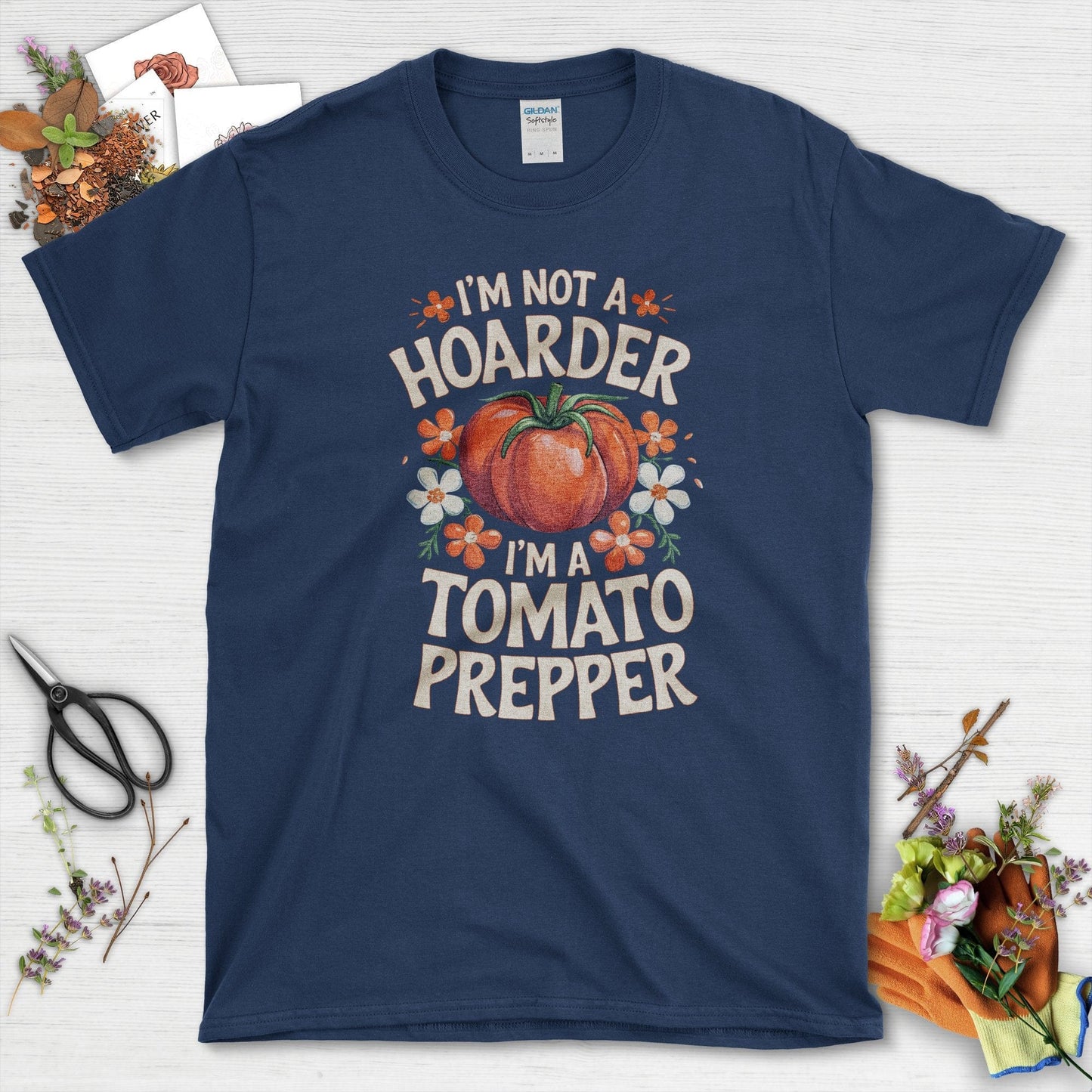 Not A Hoarder Tomato Prepper T-Shirt