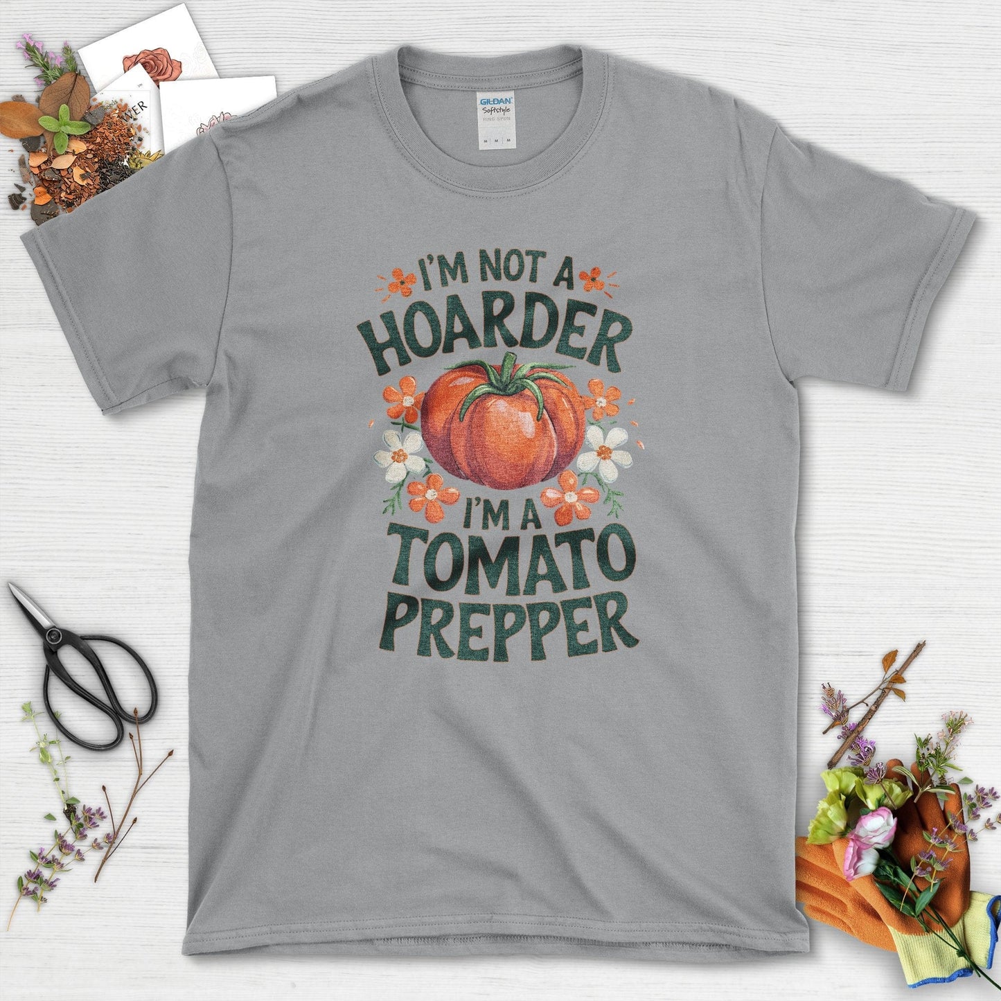 Not A Hoarder Tomato Prepper T-Shirt