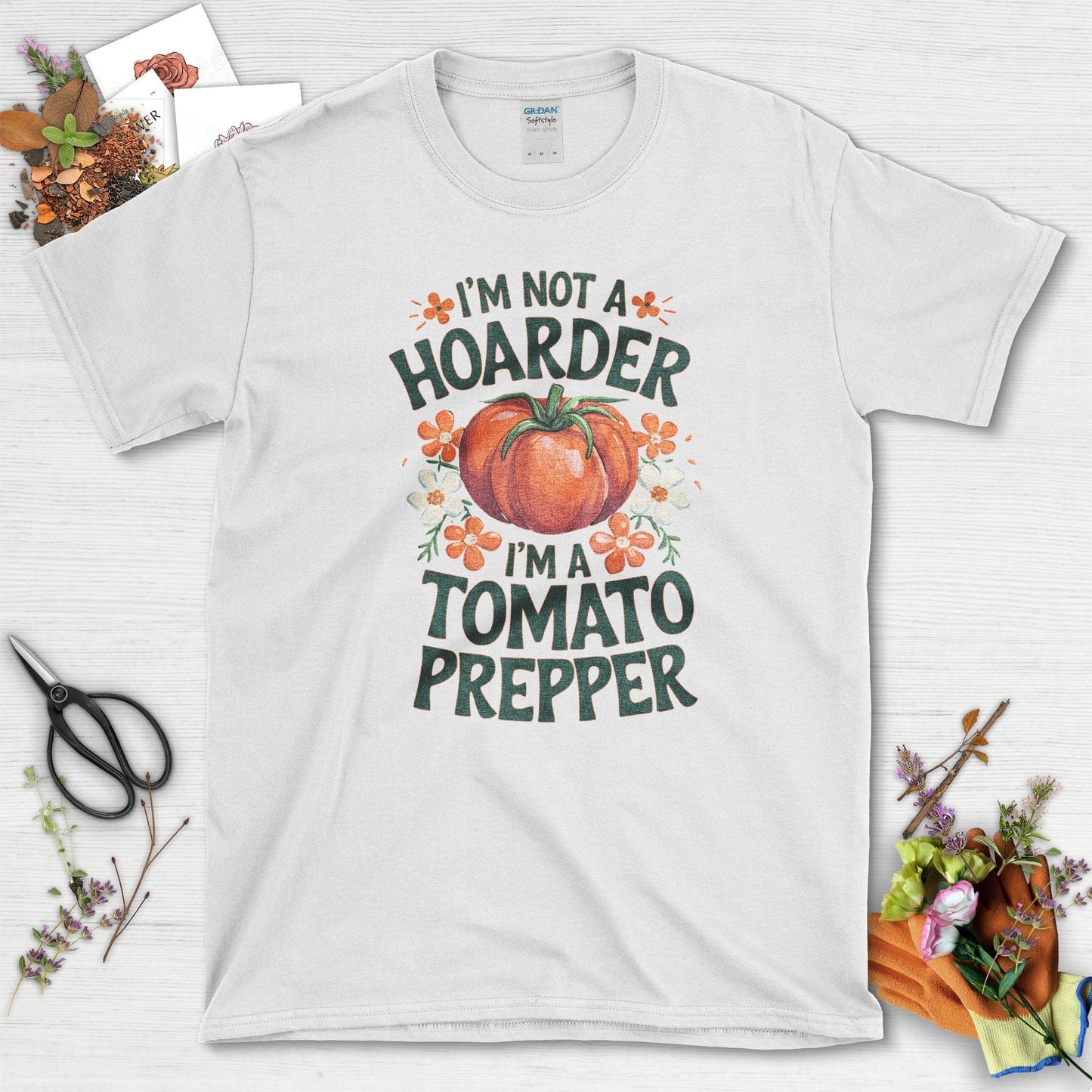 Not A Hoarder Tomato Prepper T-Shirt