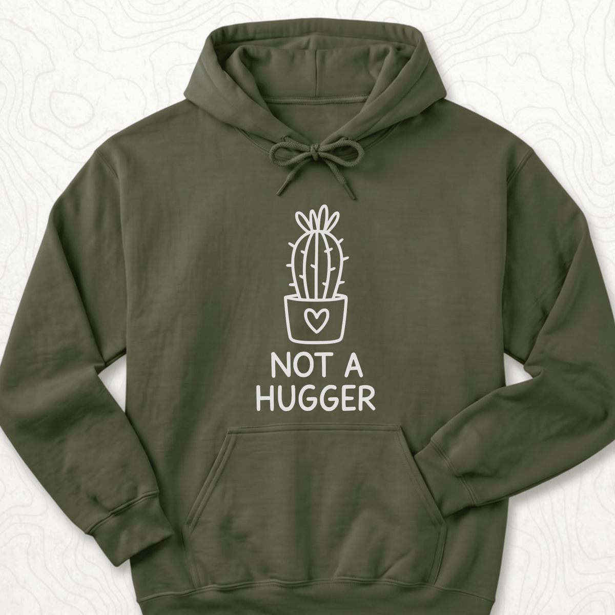Not A Hugger Hoodie