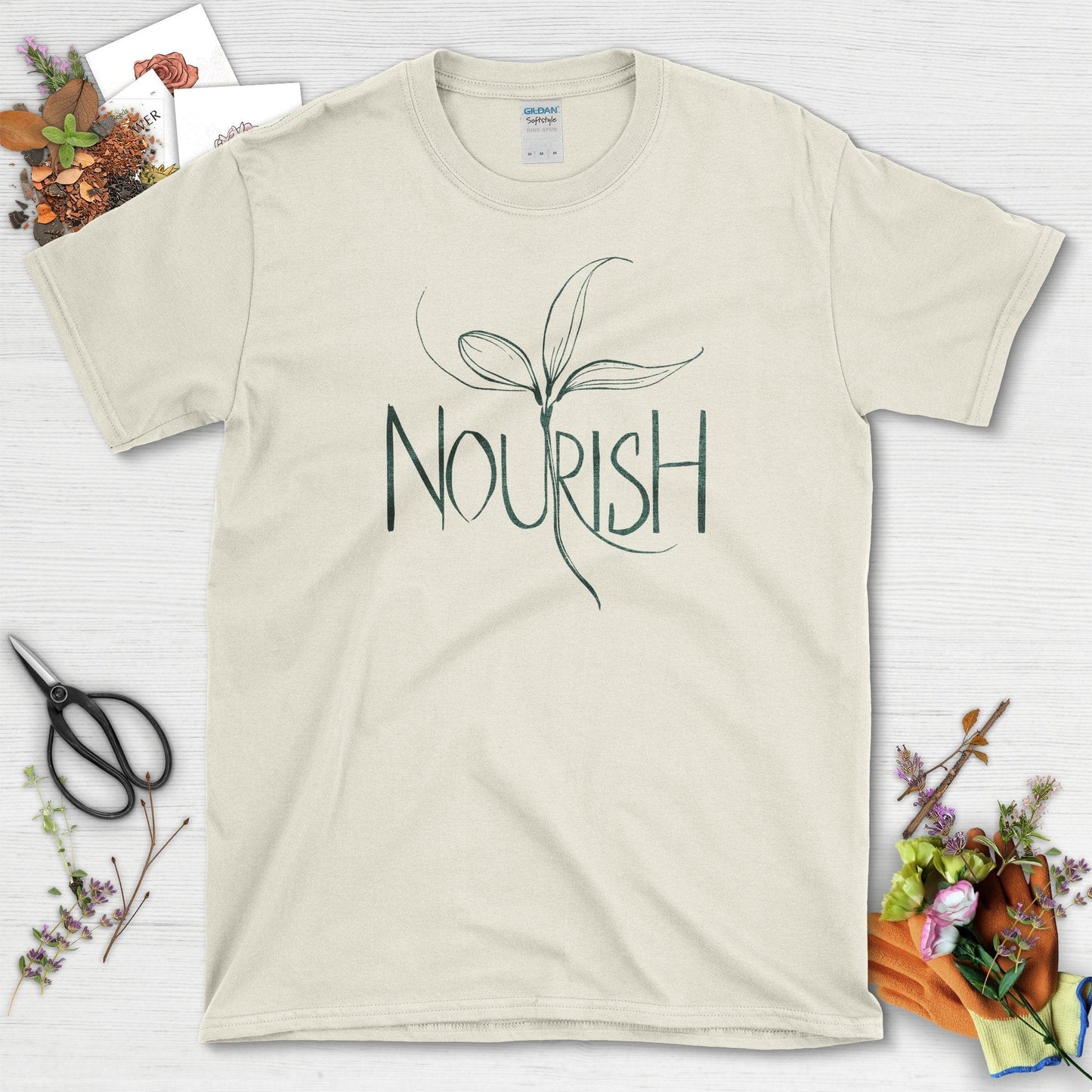 Nourish Garden-Inspired T-Shirt