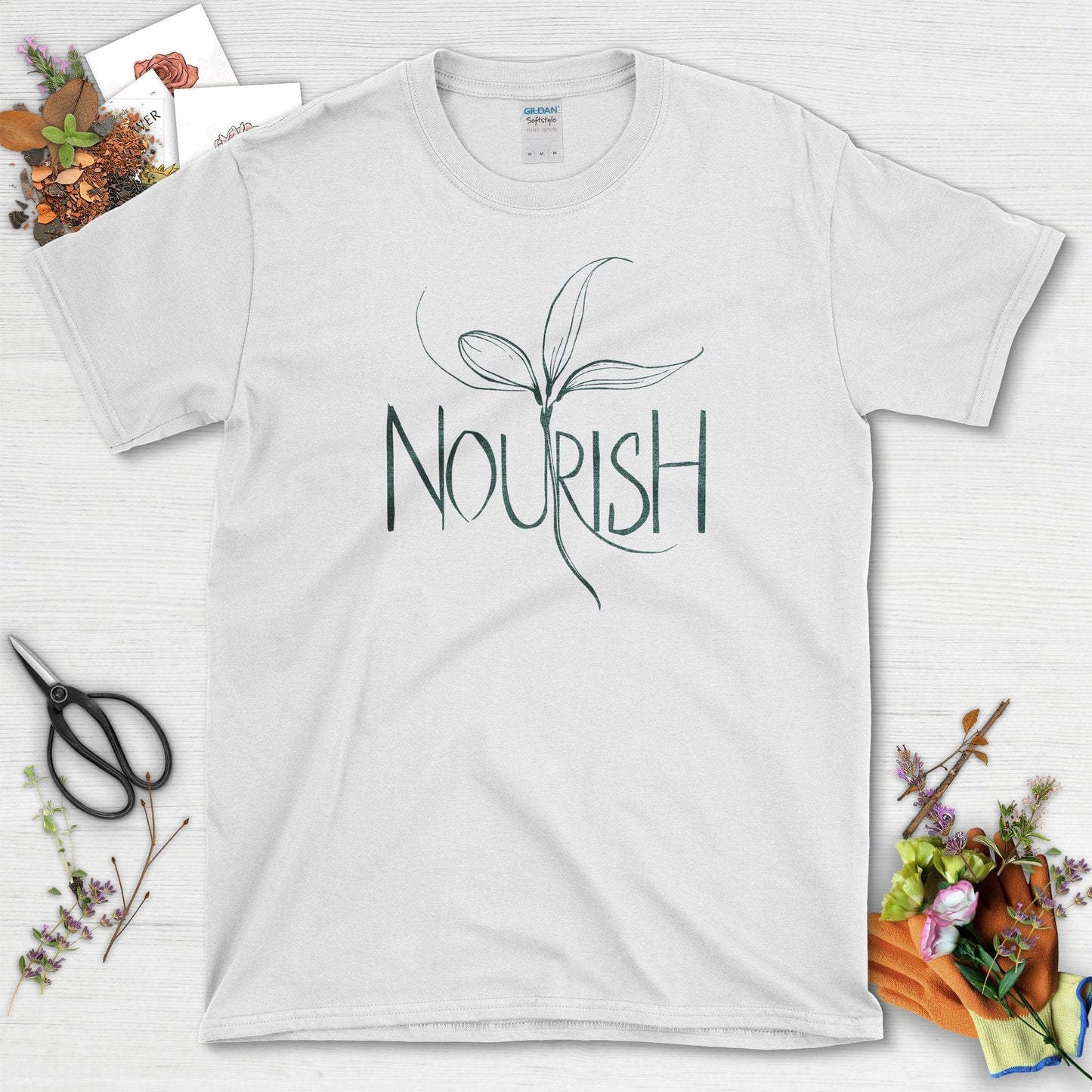 Nourish Garden-Inspired T-Shirt
