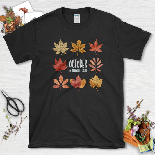 October My Favorite Color T-Shirt